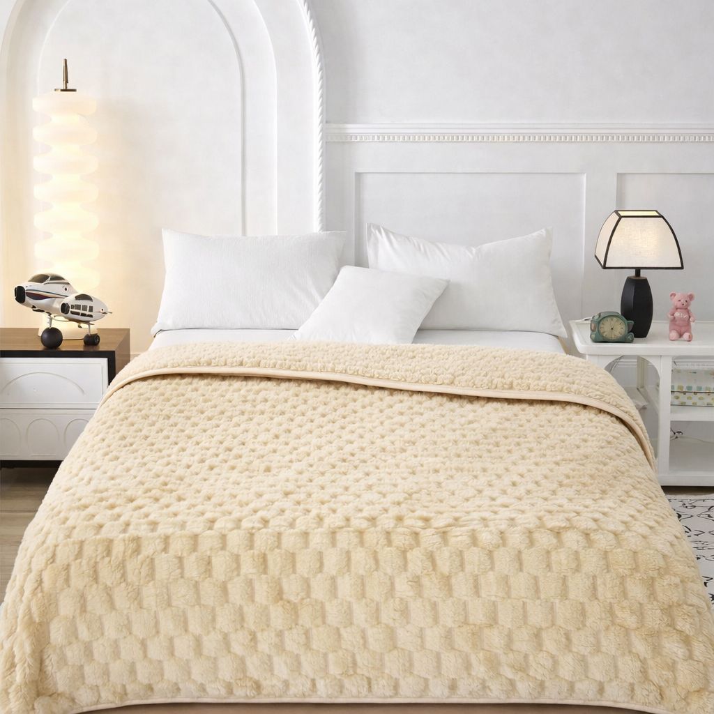 Cobija Ovejera Unicolor Ref. 4